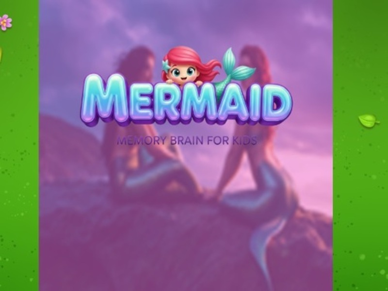Mermaid Memory Memory Brain for Kids เกมออนไลน์