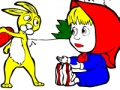 Masha และ Bunny Coloring  เกมออนไลน์