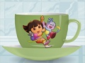 ออกแบบถ้วยกาแฟ Dora  เกมออนไลน์