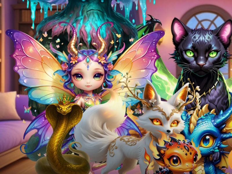 Familiars Mysterious Enchanted Bestiary เกมออนไลน์