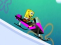 Spongebob Sled Ride  เกมออนไลน์
