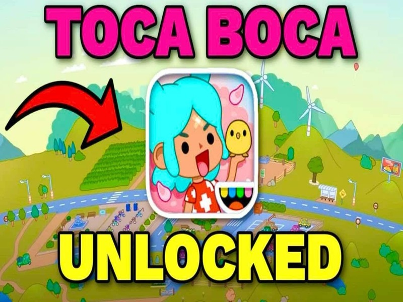 Toca Boca ทุกอย่างถูกปลดล็อคแล้ว เกมออนไลน์