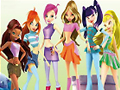 คอลเลกชันปริศนา Winx Club  เกมออนไลน์