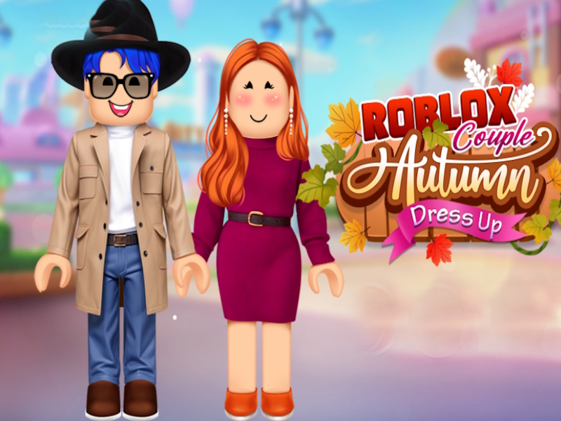 Roblox คู่ Autumn Dressup เกมออนไลน์
