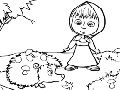 Masha และเม่น  เกมออนไลน์