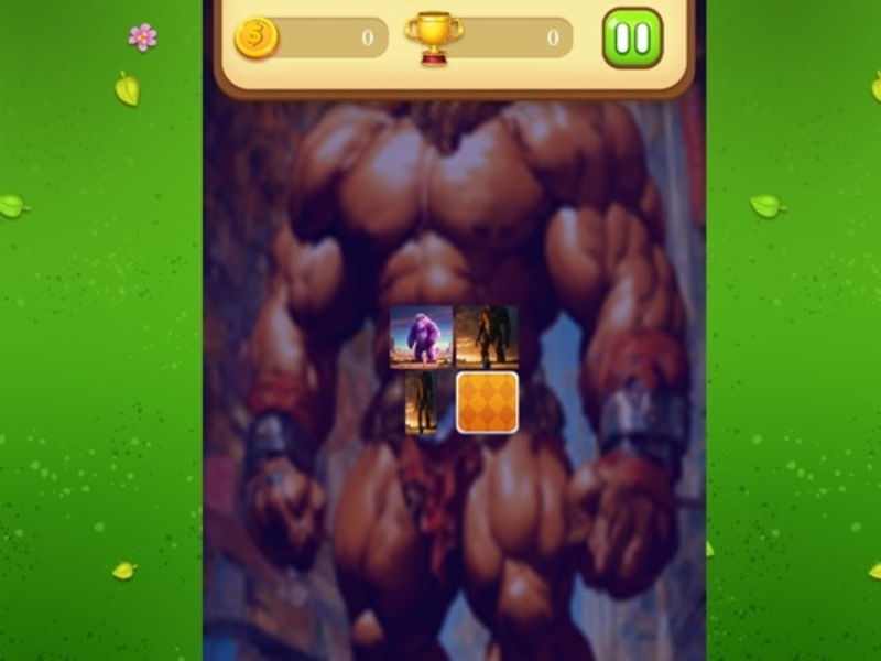 การจับคู่หน่วยความจำยักษ์ เกมออนไลน์