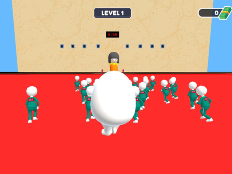 Eggdog Red Light Light Green เกมออนไลน์