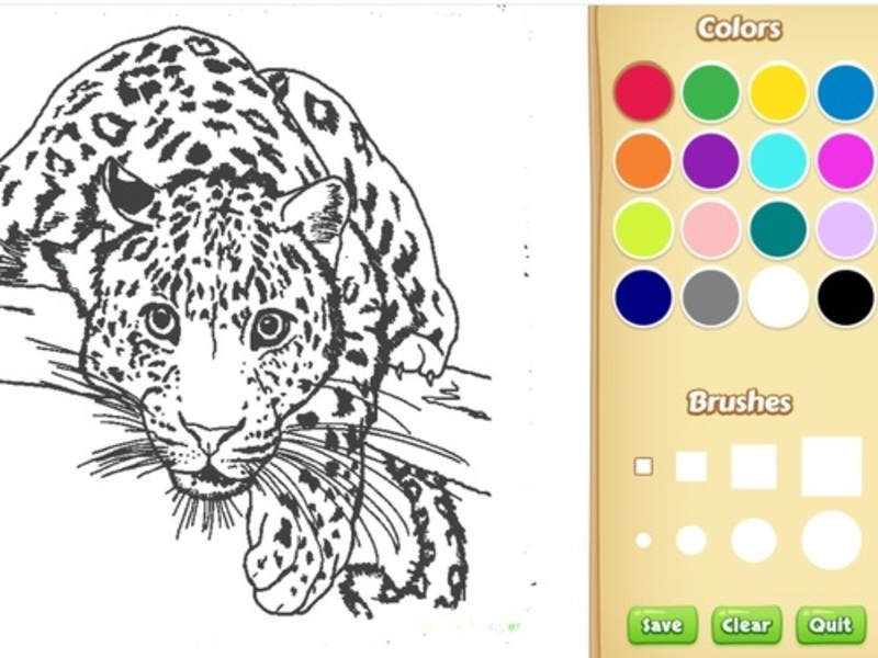 สมุดระบายสีสัตว์ที่เหมือนจริงสำหรับเด็ก เกมออนไลน์