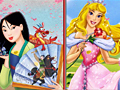Mulan และ Aurora มีความคล้ายคลึงกัน เกมออนไลน์