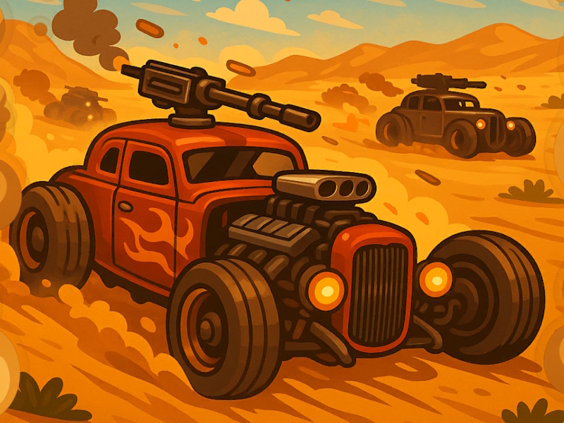 สนามกีฬา Hot Rods Stars เกมออนไลน์