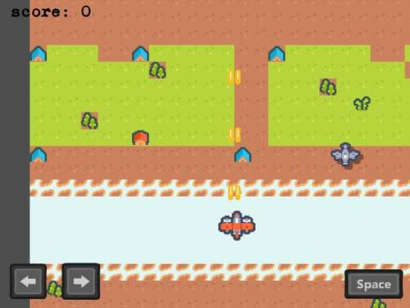 การยิงเครื่องบิน 2D เกมออนไลน์