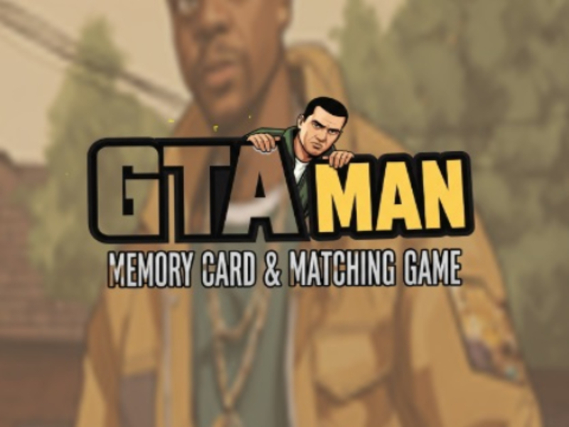 การ์ดหน่วยความจำ GTA Man & เกมจับคู่ เกมออนไลน์