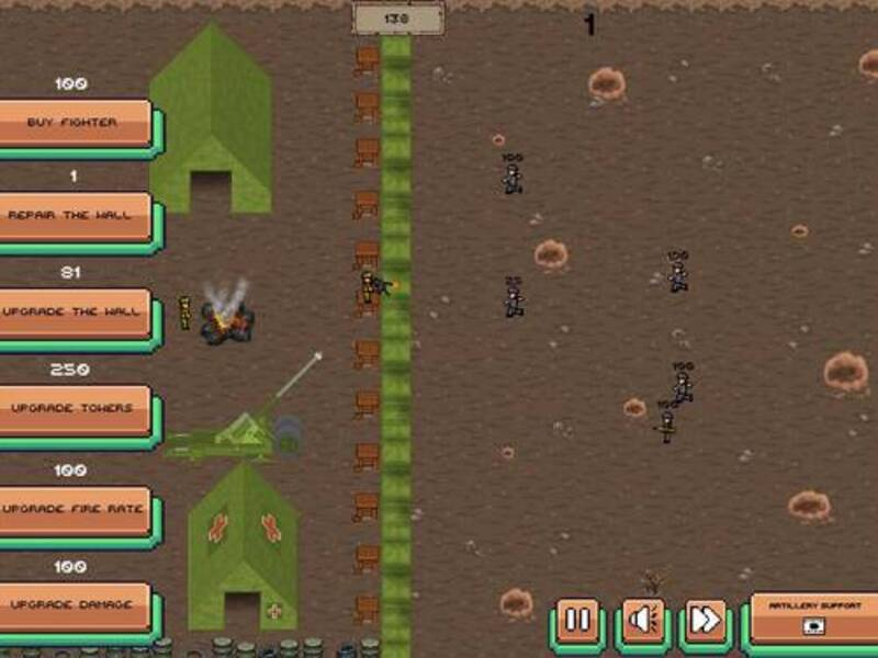 การป้องกันแนวหน้า WW2 เกมออนไลน์