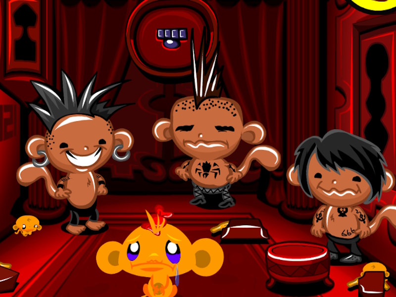 Monkey Go Happy 958 เกมออนไลน์