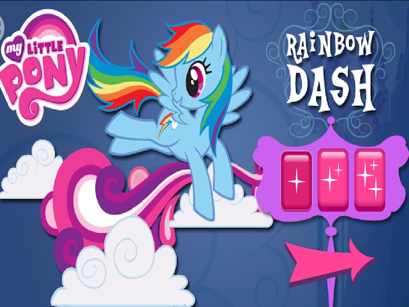เมฆของ Rainbow Dash เกมออนไลน์