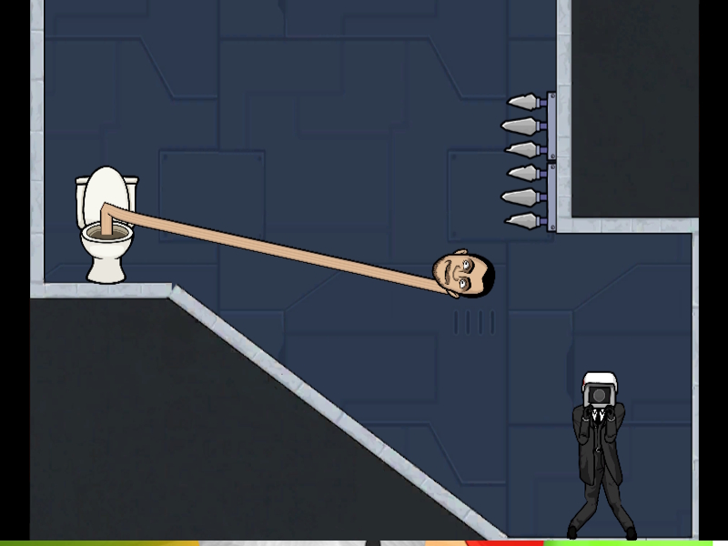 Skibidi Toilet Move Face เกมออนไลน์