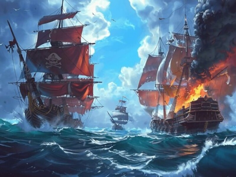 เรือโจรสลัด: สร้างและต่อสู้ เกมออนไลน์
