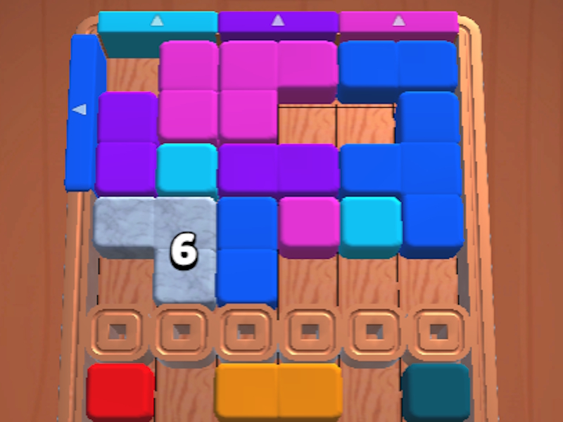 บล็อกสีแยม 3D เกมออนไลน์