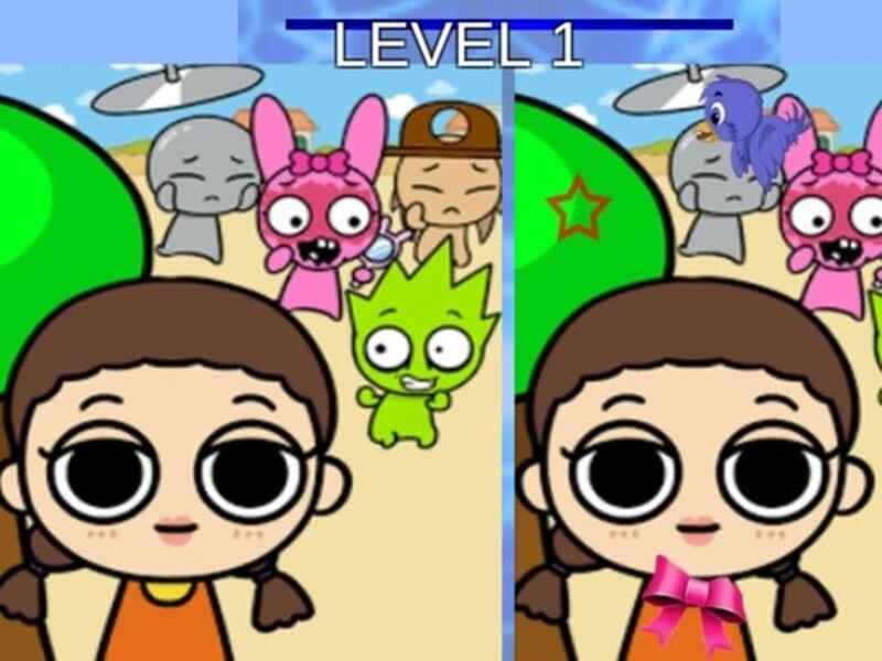 ความแตกต่างของเกม Sprunki และ Squid เกมออนไลน์