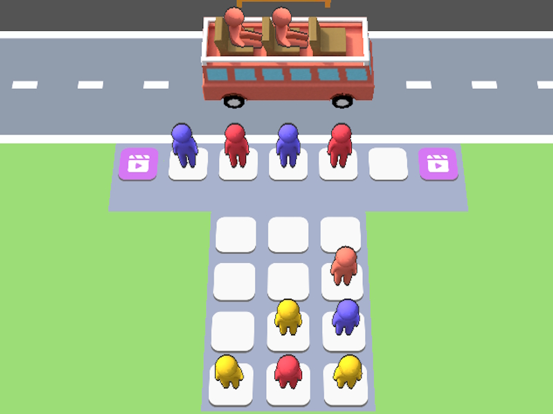 Bus Jam Escape เกมออนไลน์