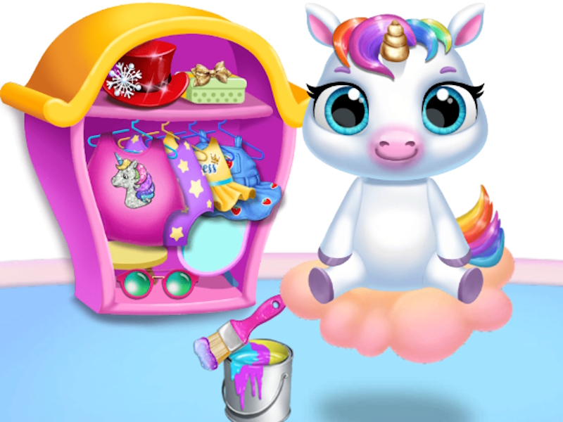ลูกของฉันยูนิคอร์น - การดูแลม้า 2 เกมออนไลน์