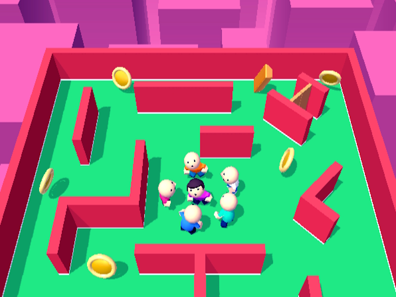 ซ่อนและแสวงหาเพื่อน! เกมออนไลน์