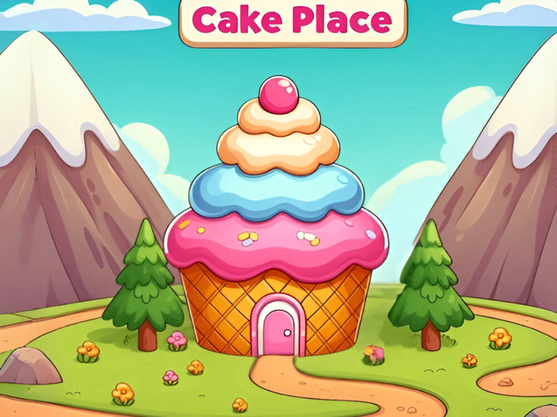 สถานที่เค้ก เกมออนไลน์