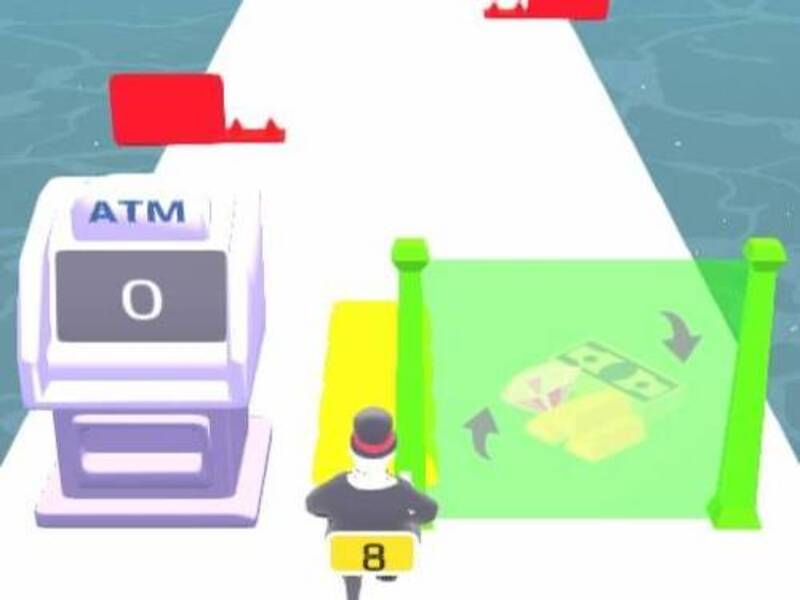 การเรียกใช้เงิน ATM ความท้าทาย เกมออนไลน์