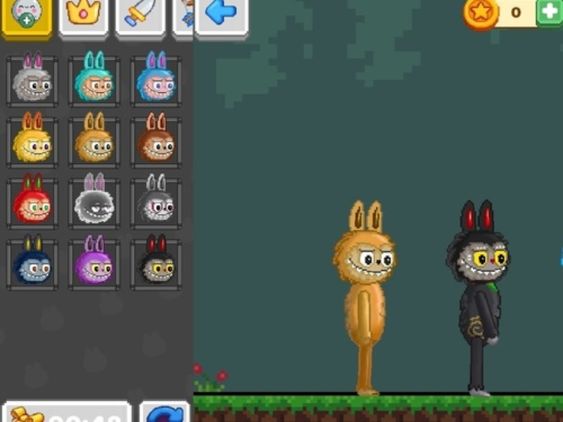 สนามเด็กเล่น Labubu: Ragdoll Sandbox เกมออนไลน์