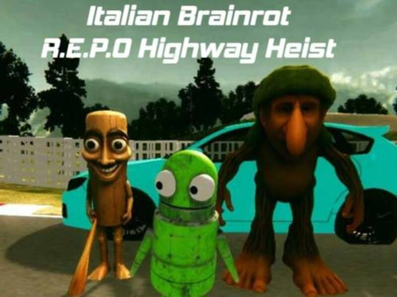 อิตาลี Brainrot R. ก. น. O Highway Heist เกมออนไลน์
