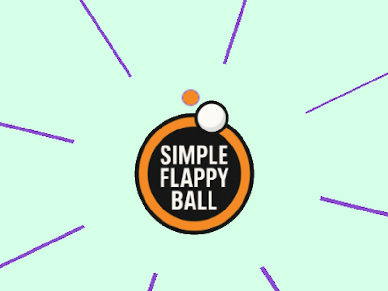 ลูกบอล flappy เรียบง่าย เกมออนไลน์