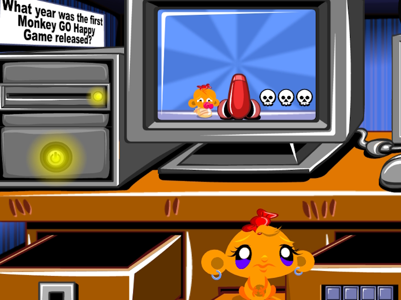 Monkey Go Happy 974 เกมออนไลน์