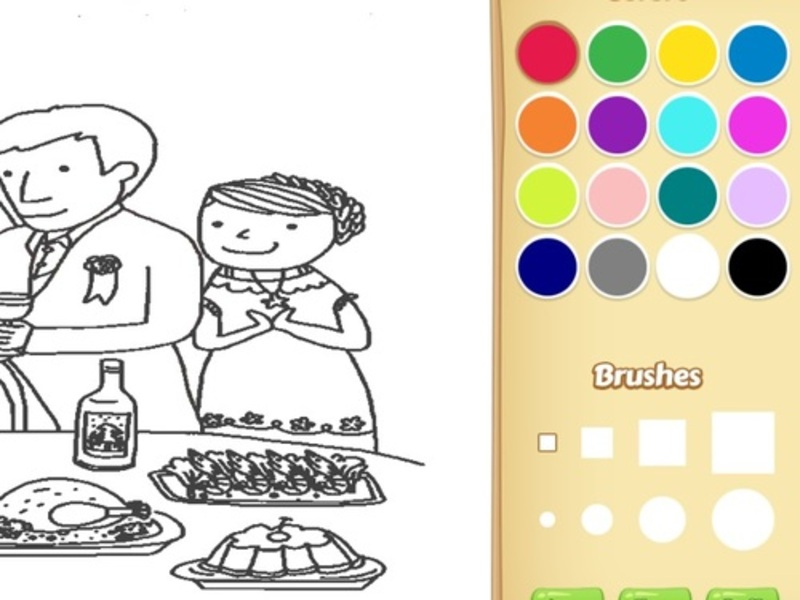 สมุดระบายสีแต่งงานสำหรับเด็ก เกมออนไลน์