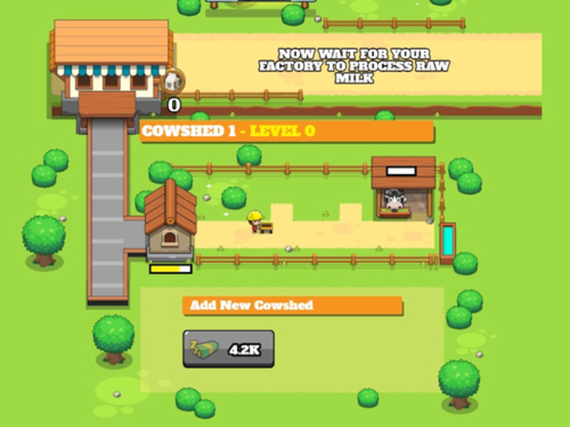 ผู้ประกอบการฟาร์มโคนมที่ไม่ได้ใช้งาน เกมออนไลน์