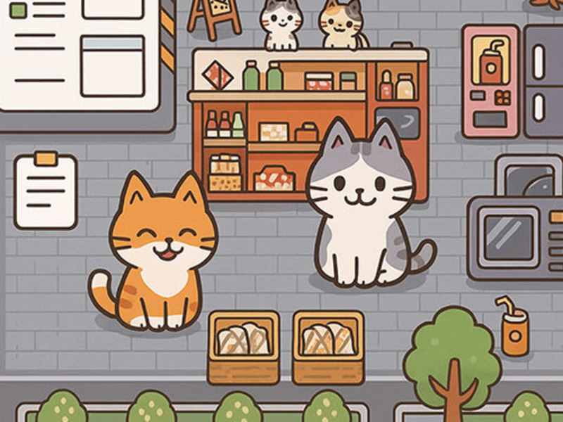 ร้านอาหาร Mini Cat เกมออนไลน์
