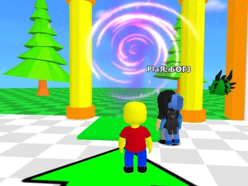 Roblox: พื้นคือ Lava Challenge เกมออนไลน์