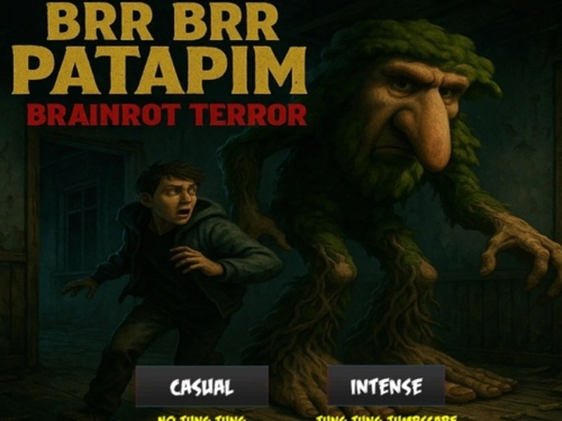 Brr brr patapim brainrot terror เกมออนไลน์