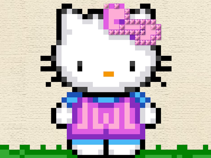 Hello Kitty Cross Stitch เกมออนไลน์
