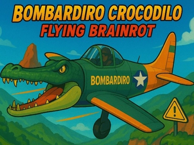 Bombardiro Crocodilo บิน Brainrot เกมออนไลน์