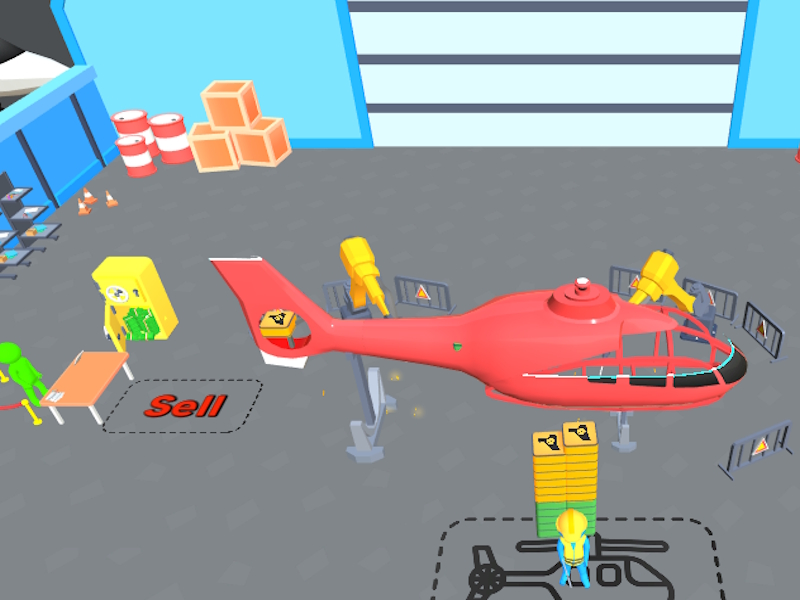 โรงงานเครื่องบิน: Tycoon เกมออนไลน์