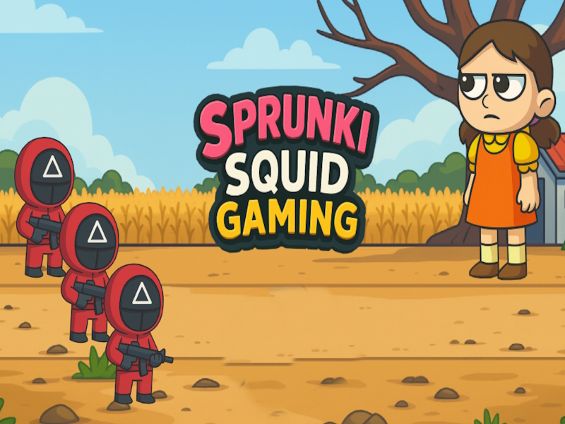 Sprunki Squid Gaming เกมออนไลน์