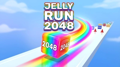 Jelly Run 2048 เกมออนไลน์